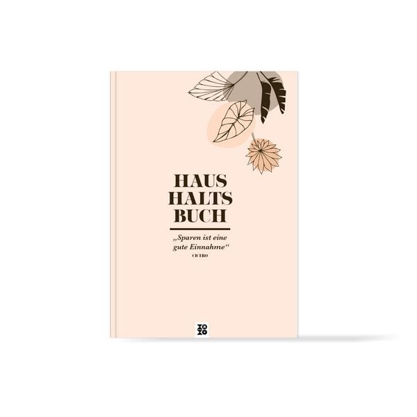 Produktbild: Haushaltsbuch "leavesline art"
