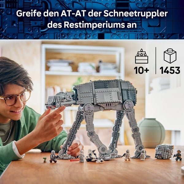 Produktbild: LEGO Star Wars AT-AT des Restimperiums mit INT-4 Bauspielzeug 75454