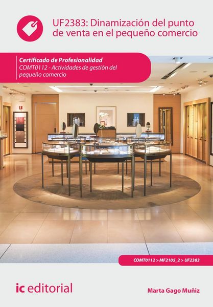 Produktbild: Dinamizaci&oacute;n del punto de venta en el peque&ntilde;o comercio. COMT0112