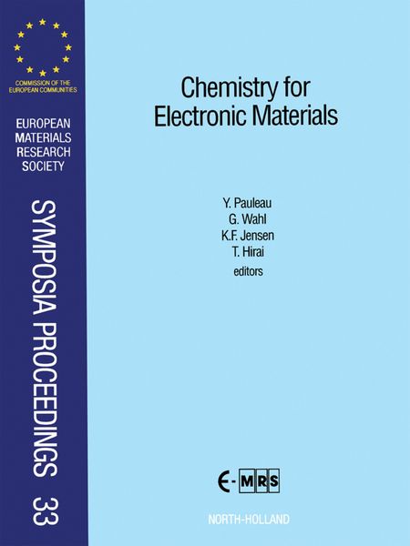 Produktbild: Chemistry for Electronic Materials