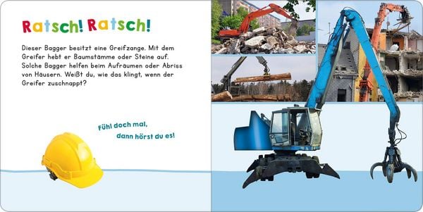Produktbild: H&ouml;r mal rein, wer kann das sein? Bagger bei der Arbeit