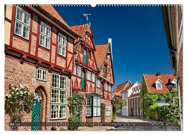 Produktbild: L&Uuml;NEBURG Ein- und Ausblicke von Andreas Voigt (Wandkalender 2026 DIN A2 quer), CALVENDO Monatskalender
