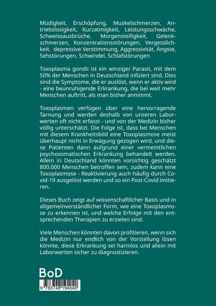 Produktbild: Das Toxoplasmose Handbuch