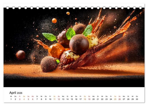 Produktbild: Sch&auml;tze der Confiserie Kunst (Tischkalender 2026 DIN A5 quer), CALVENDO Monatskalender