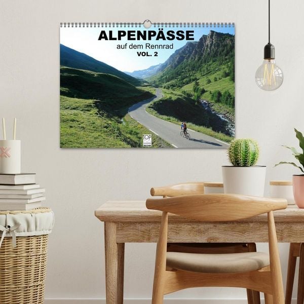 Produktbild: Alpenp&auml;sse auf dem Rennrad Vol. 2 (Wandkalender 2027 DIN A3 quer), CALVENDO Monatskalender