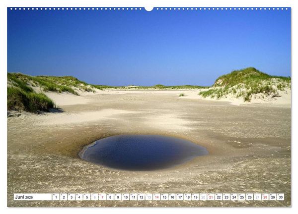 Produktbild: Norderney - von barfu&szlig; bis Lackschuh (Wandkalender 2026 DIN A2 quer), CALVENDO Monatskalender