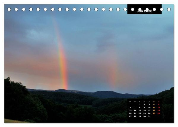 Produktbild: Odenwald Emotionen (Tischkalender 2026 DIN A5 quer), CALVENDO Monatskalender