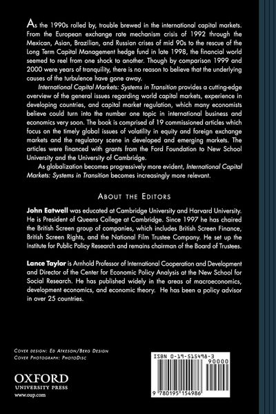 Produktbild: International Capital Markets