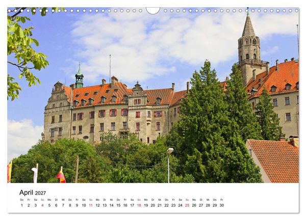Produktbild: Deutschlands Burgen - Von der Burg zum Schloss (Wandkalender 2027 DIN A3 quer), CALVENDO Monatskalender