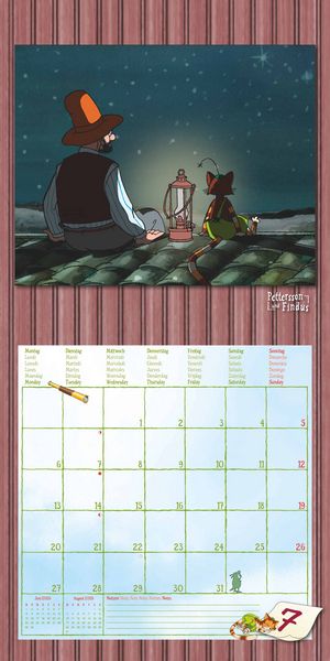 Produktbild: Pettersson & Findus 2026 - Broschürenkalender 30x30 cm (30x60 geöffnet) - Kalender mit Platz für Notizen - mit herausnehmbarem Poster - Wandkalender