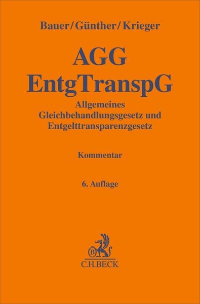 Produktbild: Allgemeines Gleichbehandlungsgesetz und Entgelttransparenzgesetz. AGG / EntgTranspG