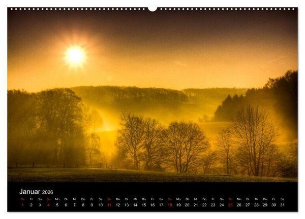 Produktbild: Vor der T&uuml;r mein l&auml;ndliches Ruhrgebiet (hochwertiger Premium Wandkalender 2026 DIN A2 quer), Kunstdruck in Hochglanz