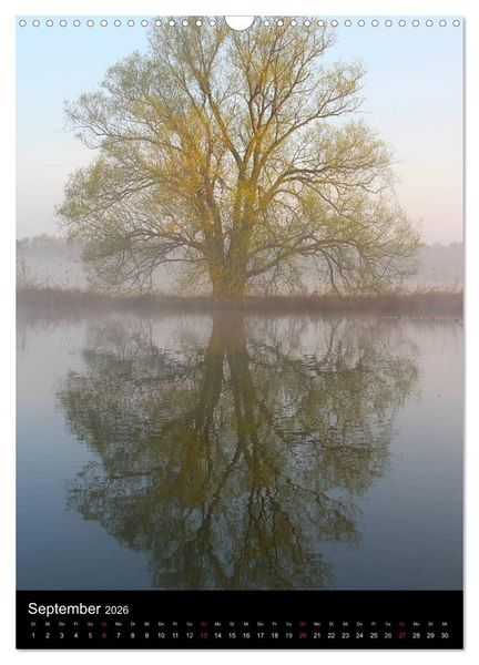 Produktbild: Gespiegelte Natur (Wandkalender 2026 DIN A3 hoch), CALVENDO Monatskalender