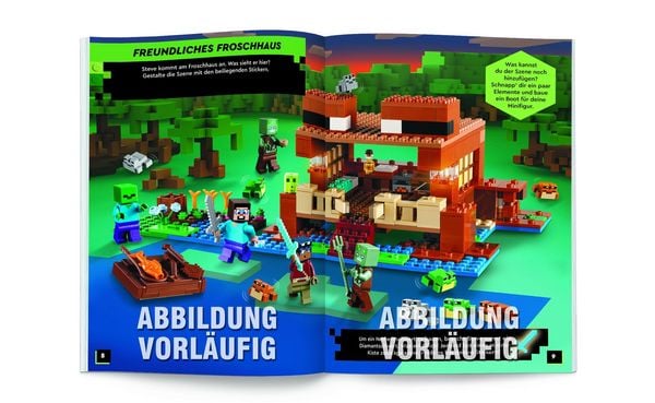 Produktbild: LEGO&reg; Minecraft - Mein Wimmel-Stickerbuch