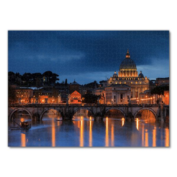 Produktbild: Lais Puzzle Blick auf St. Peter in Rom 1000 Teile