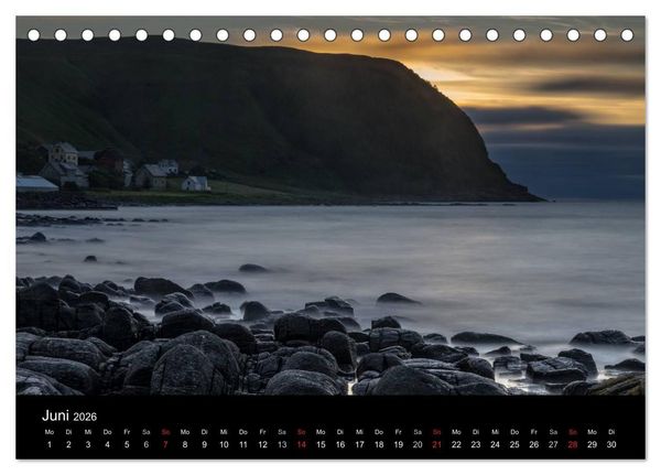 Produktbild: Norwegen - Vom Westen zum S&uuml;den (Tischkalender 2026 DIN A5 quer), CALVENDO Monatskalender