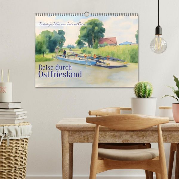 Produktbild: Reise durch Ostfriesland (Wandkalender 2026 DIN A3 quer), CALVENDO Monatskalender