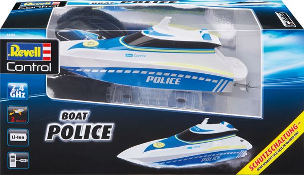 Produktbild: RC Boot Police, Revell Control Ferngesteuertes Polizeiboot