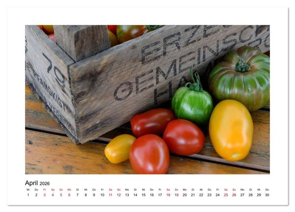Produktbild: Garten-Idylle 2026 (Wandkalender 2026 DIN A4 quer), CALVENDO Monatskalender