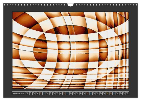 Produktbild: Art palette terre (Calendrier mural 2026 DIN A3 vertical), CALVENDO calendrier mensuel