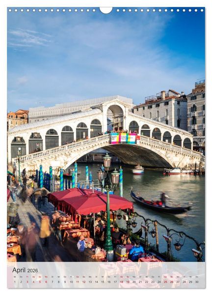 Produktbild: Venezia - La Serenissima repubblica (Wandkalender 2026 DIN A3 hoch), CALVENDO Monatskalender