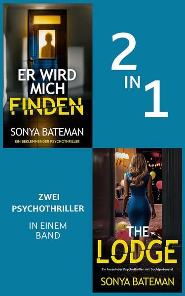 Produktbild: Er wird mich finden & The Lodge | Zwei Psychothriller in einem Band (Nur bei uns!)
