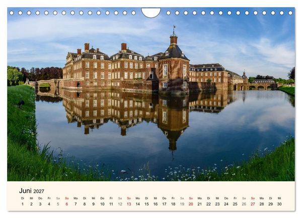 Produktbild: Schl&ouml;sser und Burgen in NRW (Wandkalender 2027 DIN A4 quer), CALVENDO Monatskalender