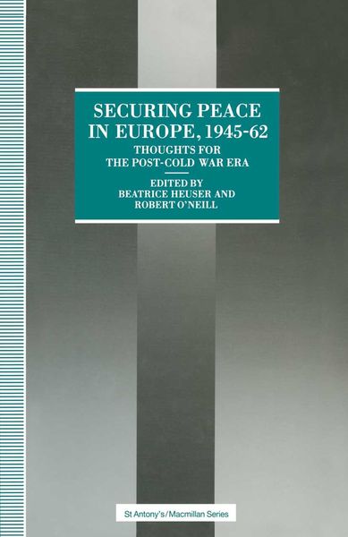 Produktbild: Securing Peace in Europe, 1945-62