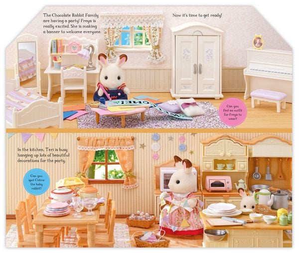 Produktbild: Sylvanian Families: Freya's Perfect Party: A Lift-the-Flap Story