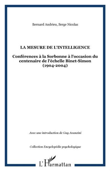 Produktbild: La mesure de l'intelligence