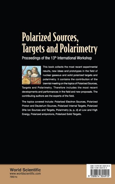 Produktbild: Polarized Sources, Targets & Polarimetry