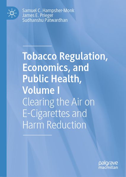 Produktbild: Tobacco Regulation, Economics, and Public Health, Volume I