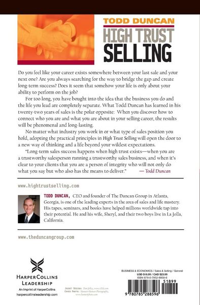 Produktbild: The High Trust Selling