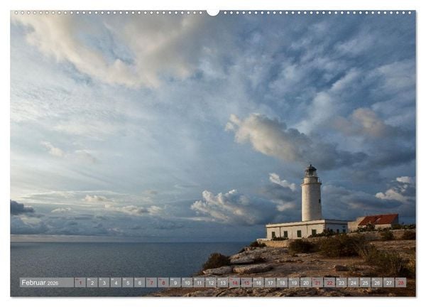 Produktbild: Balearen - Mallorca, Menorca, Ibiza und Formentera (Wandkalender 2026 DIN A2 quer), CALVENDO Monatskalender