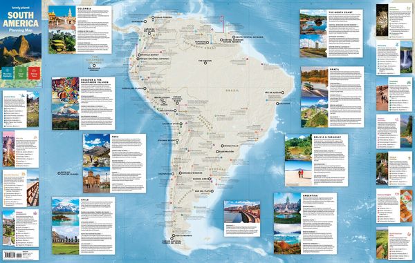 Produktbild: South America Planning Map