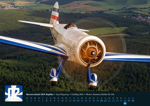 Produktbild: Klassiker der Luftfahrt Kalender 2027