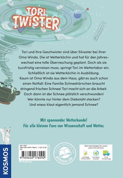 Produktbild: Tori Twister. Eiskalt erwischt