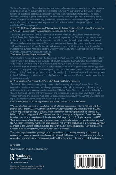 Produktbild: Business Ecosystems in China