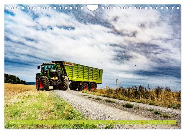 Produktbild: Landwirtschaft - Maisernte (Wandkalender 2026 DIN A4 quer), CALVENDO Monatskalender