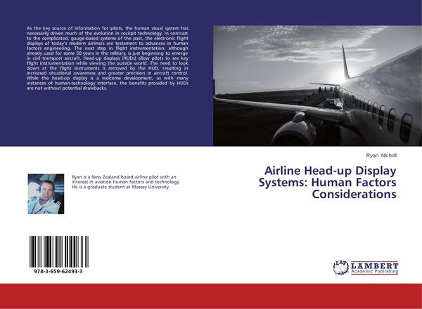 Produktbild: Airline Head-up Display Systems: Human Factors Considerations