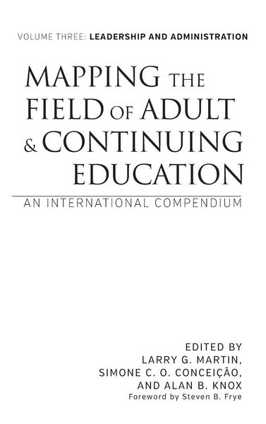 Produktbild: Mapping the Field of Adult and Continuing Education