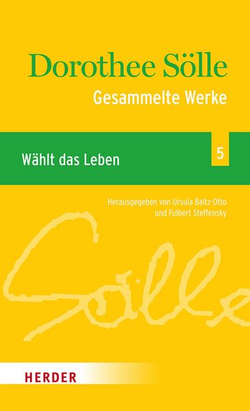 Produktbild: Gesammelte Werke Band 5: W&auml;hlt das Leben