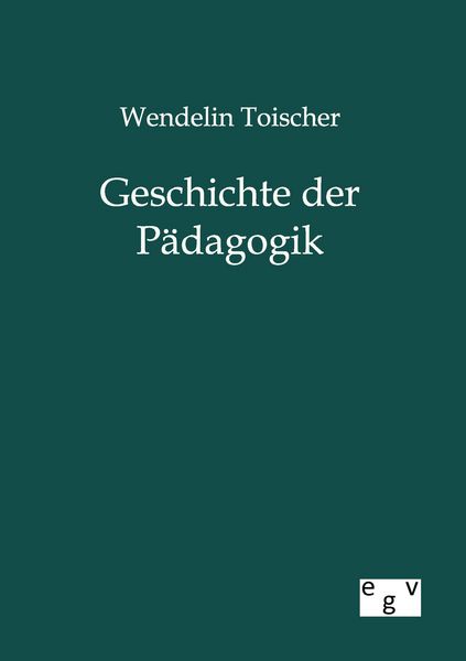 Produktbild: Geschichte der P&auml;dagogik