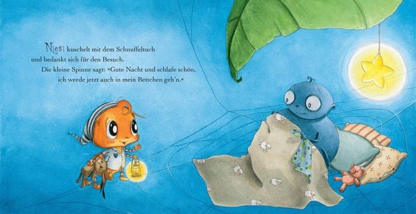 Produktbild: Die kleine Spinne Widerlich sagt Gute Nacht (Pappbilderbuch)