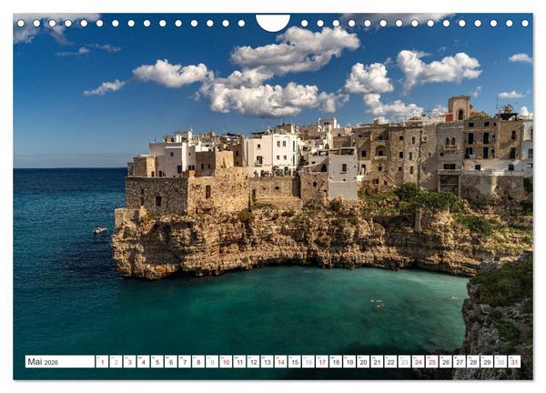 Produktbild: Italien - Apulien (Wandkalender 2026 DIN A4 quer), CALVENDO Monatskalender