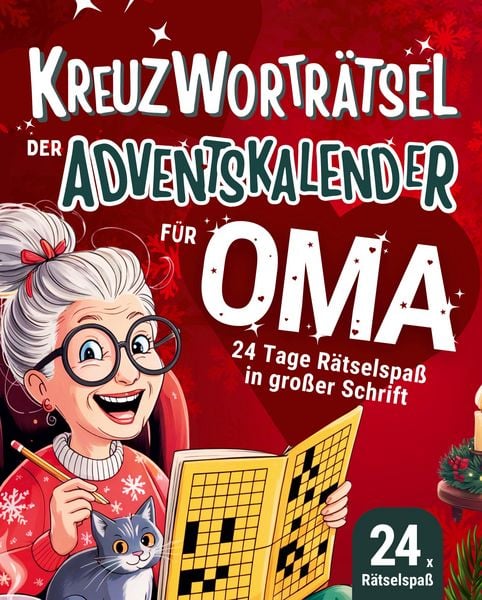 Produktbild: Kreuzwortr&auml;tsel - Der Adventskalender f&uuml;r Oma
