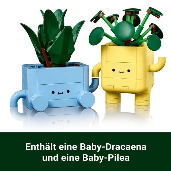 Produktbild: LEGO Botanicals 10349 Fr&ouml;hliche Pflanzen, Spielzeug f&uuml;r M&auml;dchen & Jungen