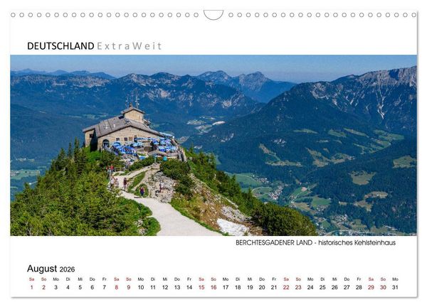 Produktbild: Impressionen aus dem Berchtesgadener Land (Wandkalender 2026 DIN A3 quer), CALVENDO Monatskalender