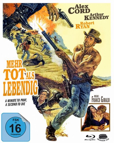 Mehr tot als lebendig (Un minuto per pregare, un istante per morire) (inkl. Bonus-DVD + Schuber), Blu-ray