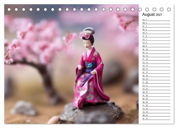 Produktbild: Miniatur Weltreise (Tischkalender 2027 DIN A5 quer), CALVENDO Monatskalender